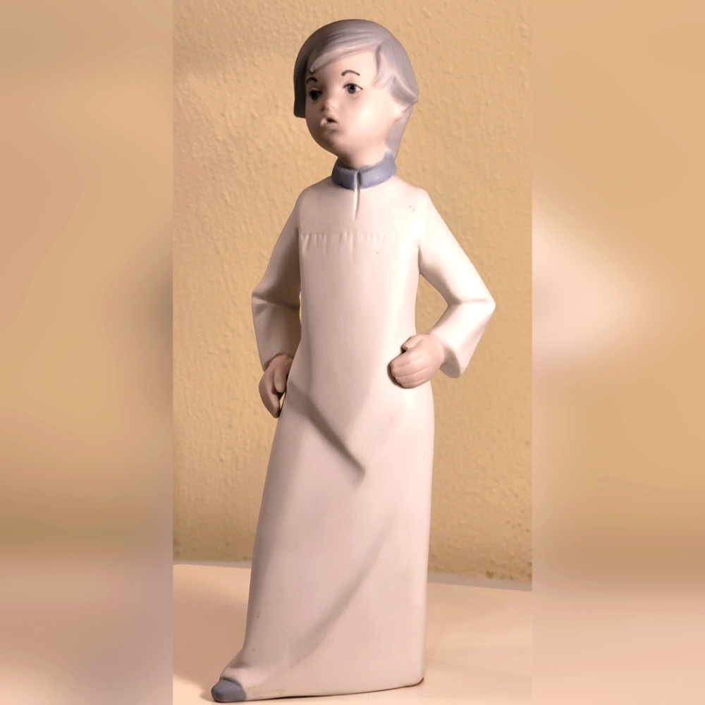 Boy In Nightgown